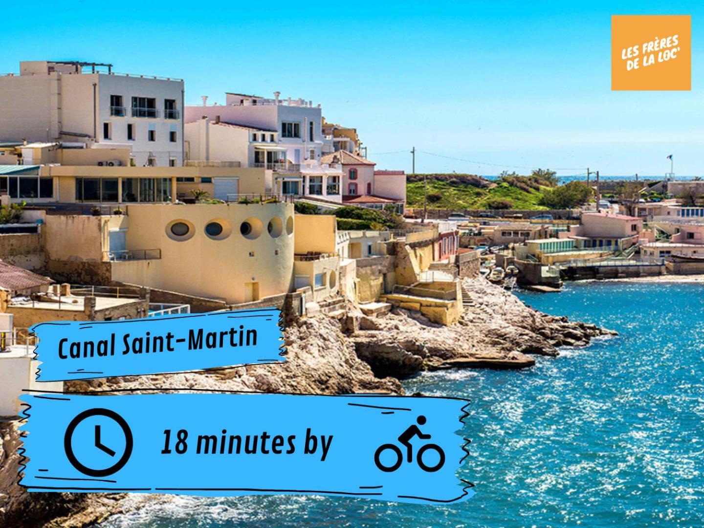 Sunrise Du Panier - Climatisation & Central - Les Freres De La Loc' Marseille Exterior photo