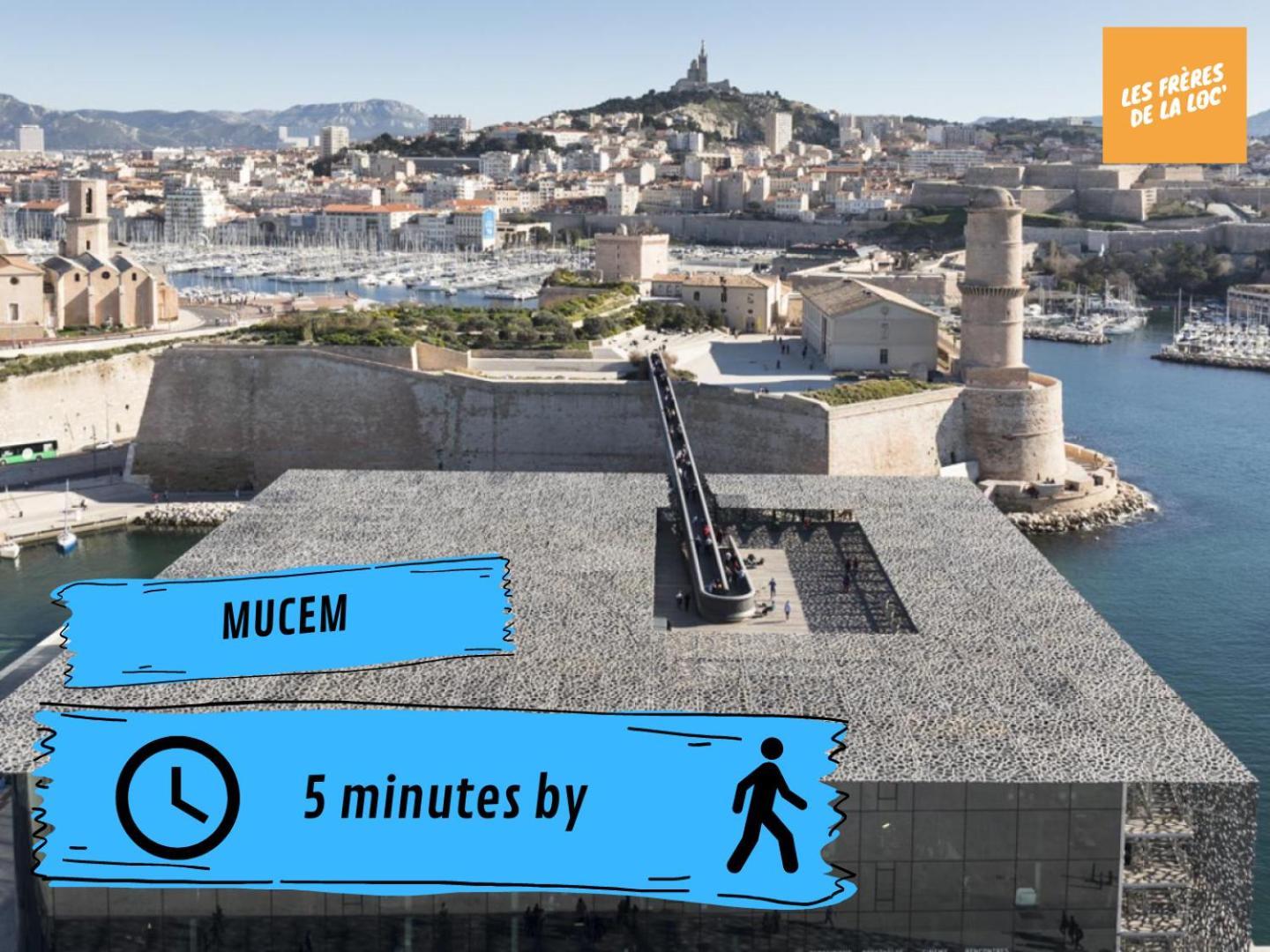 Sunrise Du Panier - Climatisation & Central - Les Freres De La Loc' Marseille Exterior photo